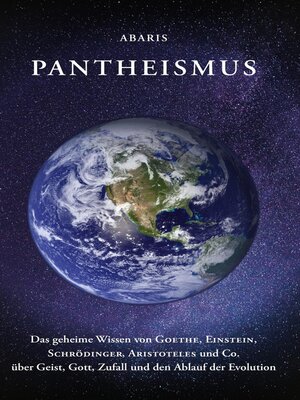 cover image of Pantheismus